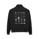 Balenciaga  24Fw all over print denim jacket