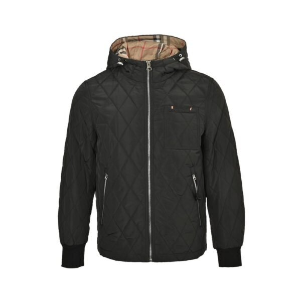 Burberry 24Fw Light cotton hooded jacket