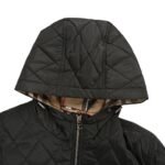 Burberry 24Fw Light cotton hooded jacket