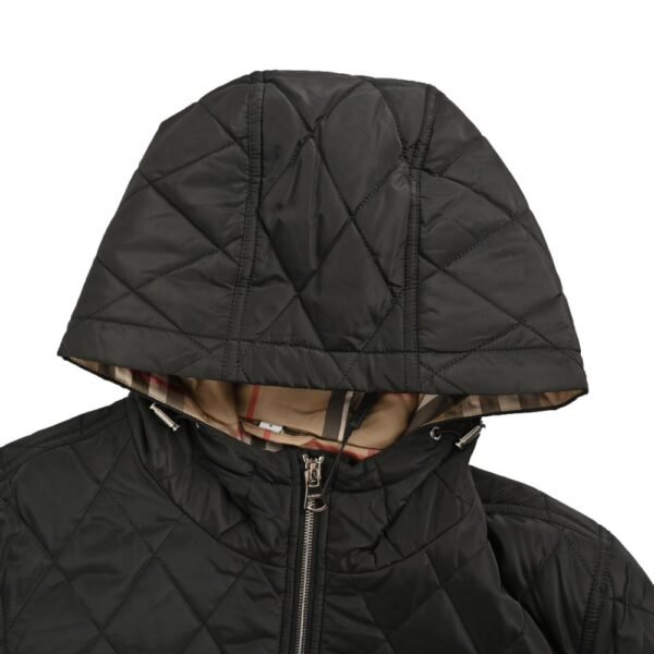 Burberry 24Fw Light cotton hooded jacket