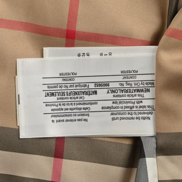 Burberry 24Fw Light cotton hooded jacket