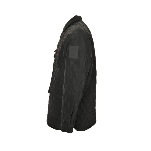 Burberry Diamond-patterned multi-pocket padded jacket