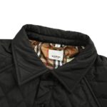 Burberry Diamond-patterned multi-pocket padded jacket