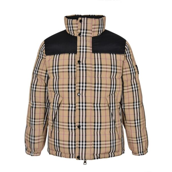 Burberry Classic double-faced large plaid down jacket