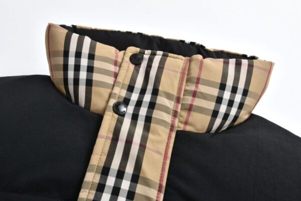 Burberry Classic double-faced large plaid down jacket