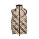 Burberry 24Fw Diamond Pattern Reversible Down Vest