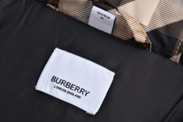 Burberry  23SS Layered Check Zip-Up Hooded Jacket