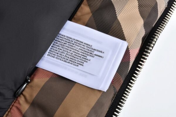 Burberry  23SS Layered Check Zip-Up Hooded Jacket