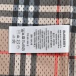 Burberry 21Fw Check hooded jacket Grey
