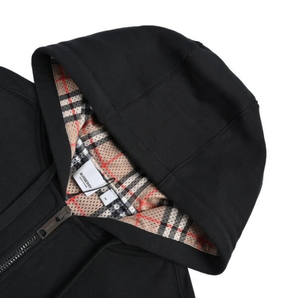 Burberry 21Fw Check hooded jacket
