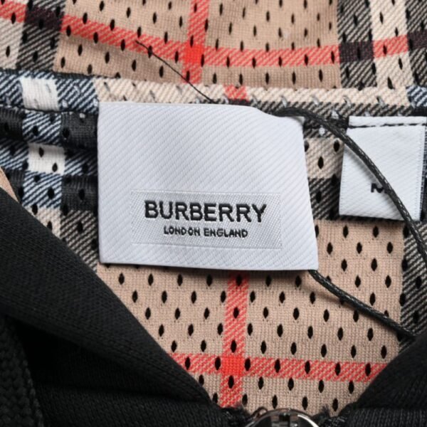 Burberry 21Fw Check hooded jacket