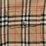 Burberry 22Fw Classic Check Sherpa Jacket