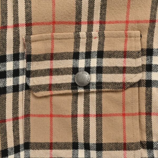 Burberry 22Fw Classic Check Sherpa Jacket