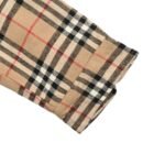 Burberry 22Fw Classic Check Sherpa Jacket