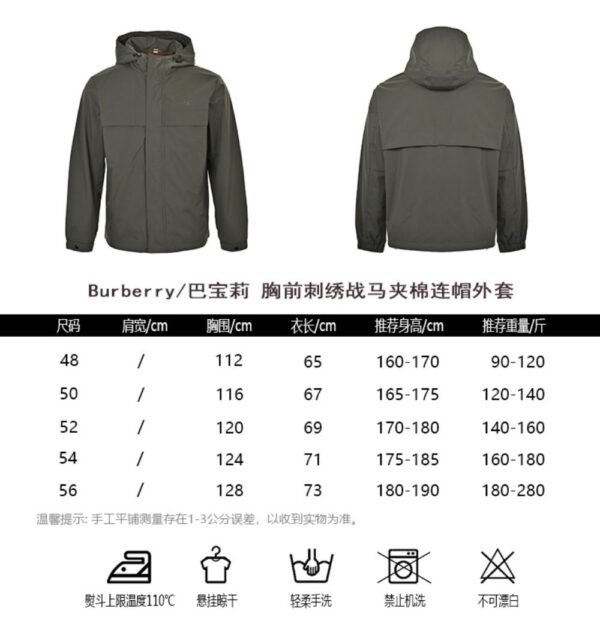 Burberry 24Fw Padded hooded jacket Green