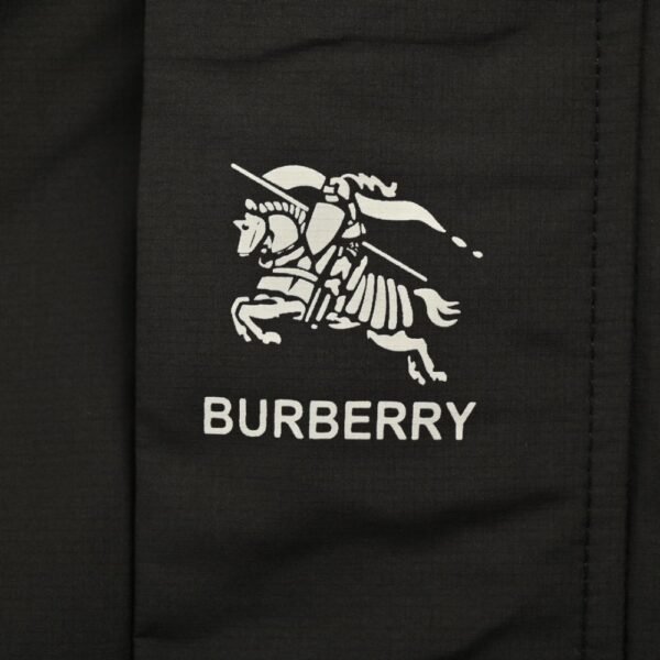 Burberry 24Fw Padded Hooded Jacket Black