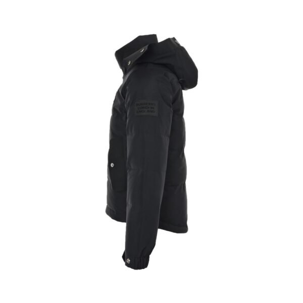 Burberry Hooded down jacket Black