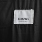 Burberry Hooded down jacket Black