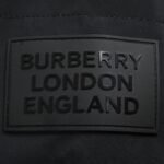 Burberry Hooded down jacket Black