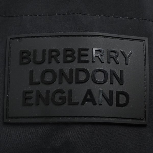 Burberry Hooded down jacket Black