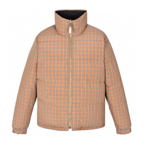 Burberry Double-faced small check down jacket