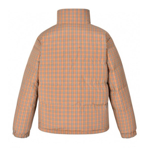 Burberry Double-faced small check down jacket