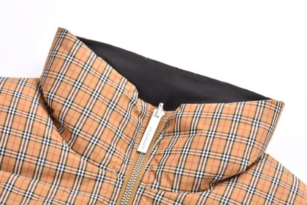 Burberry Double-faced small check down jacket
