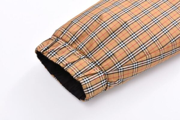 Burberry Double-faced small check down jacket