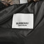 Burberry 24Fw Diamond Check Puffer Jacket