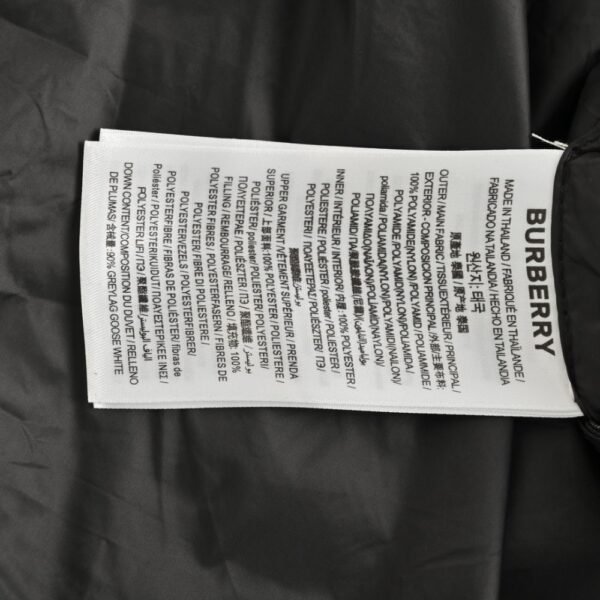 Burberry 24Fw Diamond Check Puffer Jacket