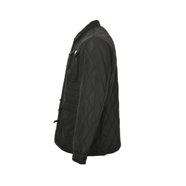 Prada 24Fw Multi-pocket double-sided zipper thin cotton jacket
