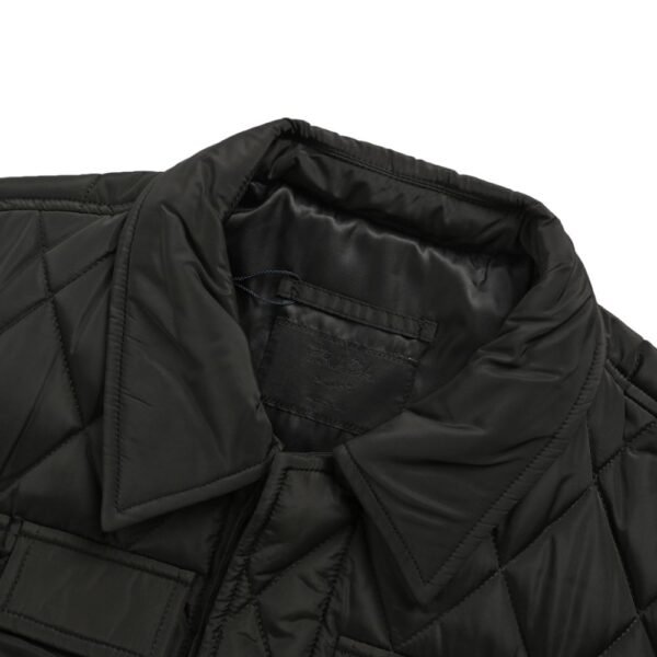 Prada 24Fw Multi-pocket double-sided zipper thin cotton jacket