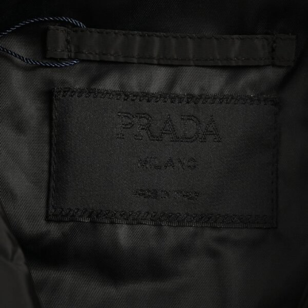 Prada 24Fw Multi-pocket double-sided zipper thin cotton jacket