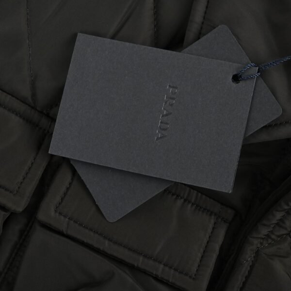 Prada 24Fw Multi-pocket double-sided zipper thin cotton jacket