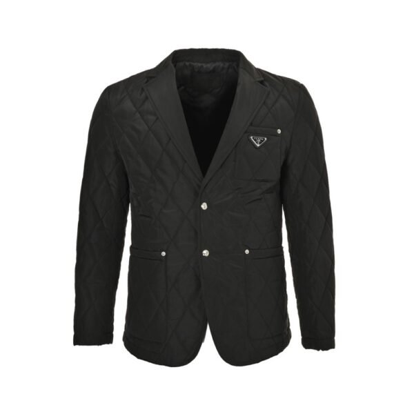 Prada 24Fw Triangle logo thin cotton jacket