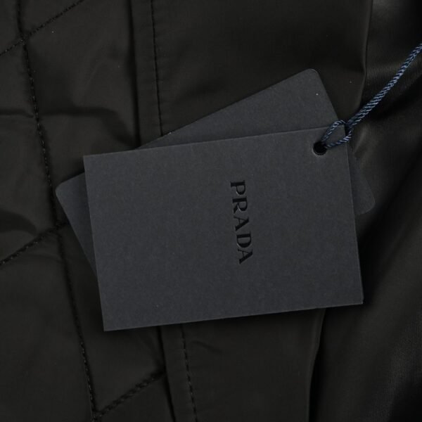 Prada 24Fw Triangle logo thin cotton jacket