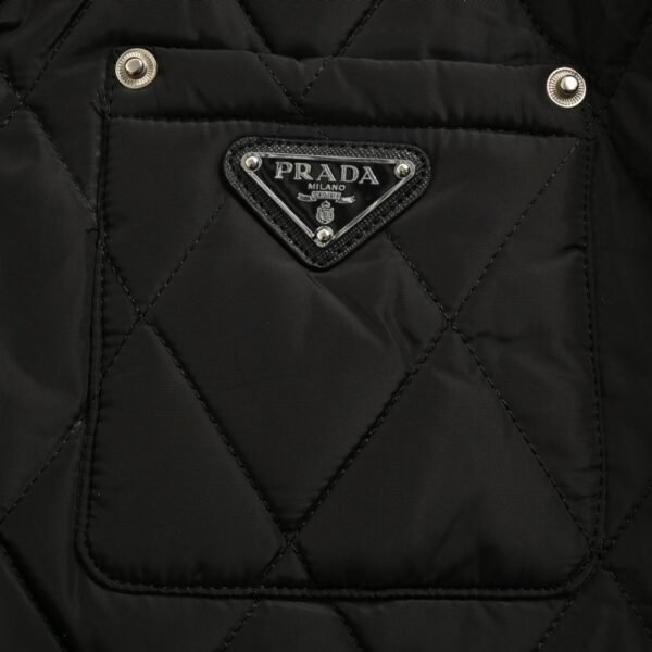 Prada 24Fw Triangle logo thin cotton jacket