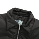 Prada Triangle logo nylon cotton jacket