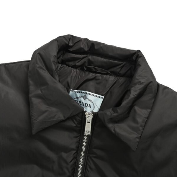 Prada Triangle logo nylon cotton jacket
