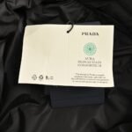 Prada Triangle logo nylon cotton jacket