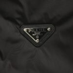 Prada Triangle logo nylon cotton jacket