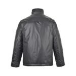 Prada 23Fw Red Striped Padded Jacket