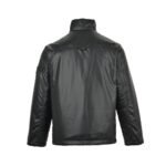 Prada 23Fw Red Striped Padded Jacket