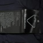 Prada 24Fw Apricot Triangle Logo Down Jacket