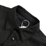 Prada 23Fw Multi-functional Nylon Shirt Jacket with Detachable Sleeves