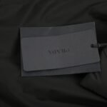 Prada Nylon shirt jacket with triangle logo Black