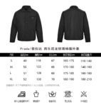 Prada Nylon shirt jacket with triangle logo Black