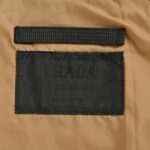 Prada 24Fw Classic down jacket with detachable triangle logo hood