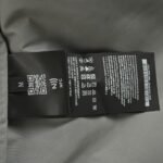 Prada 24Fw High Density Triangle Logo Nylon Shirt Jacket Grey
