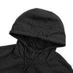 Prada Lettering Logo Half-Zip Hooded Jacket